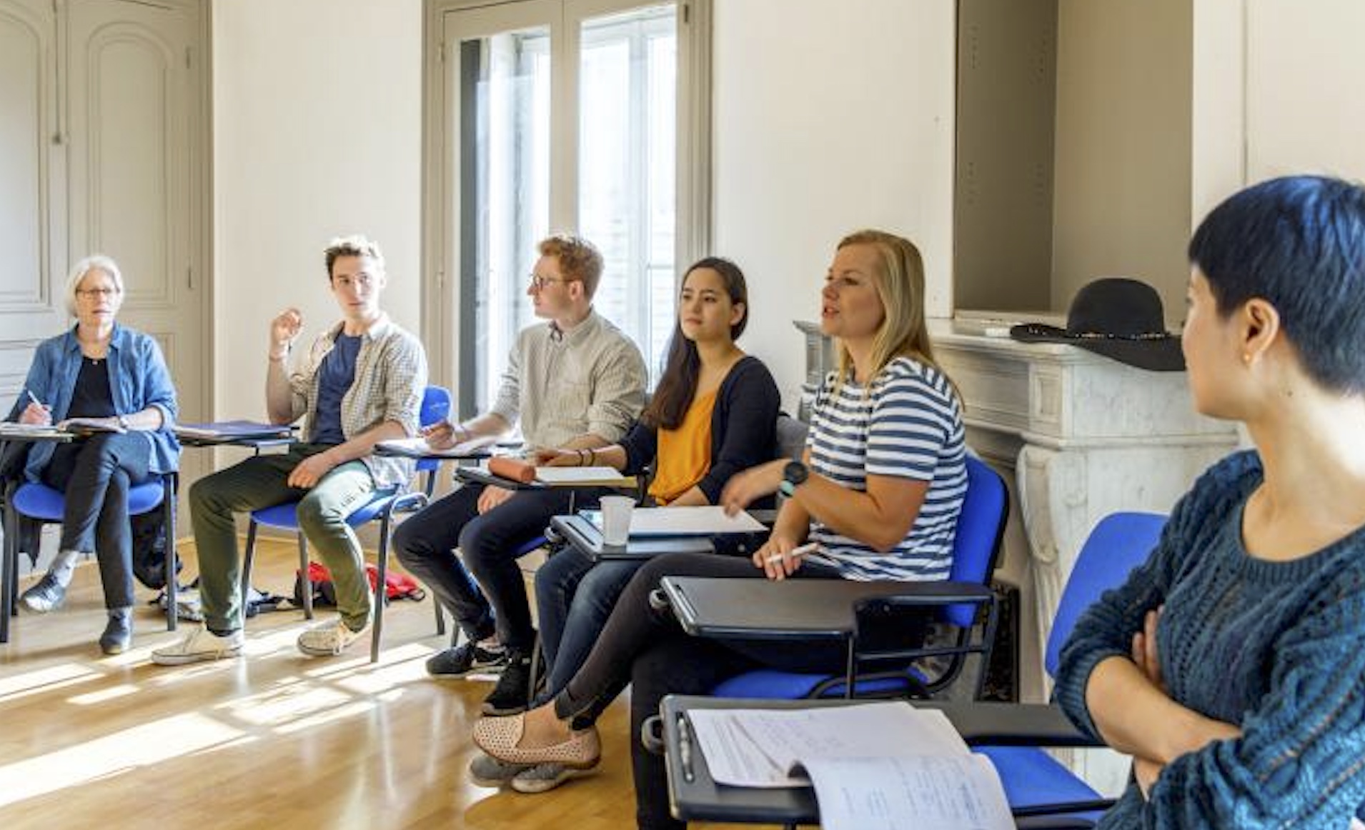 Alumnos con percepciones en el aula
